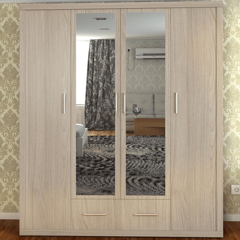 Шкаф для одежды Виктория 4Д с зеркалом