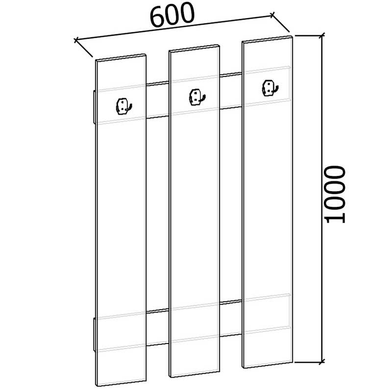 Вешалка ПВ-3 Вешалка ПВ-3