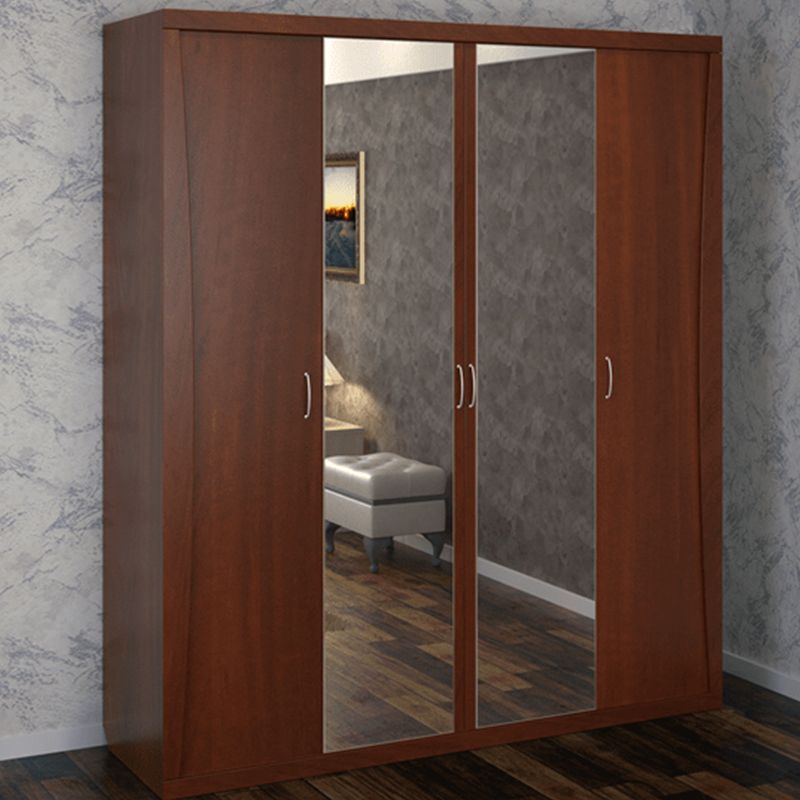 Шкаф для одежды Елена 4Д с зеркалом