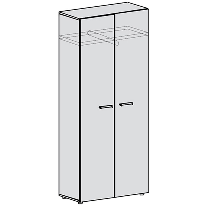 Шкаф для одежды Flex (Флекс) Ф901 Шкаф для одежды Flex (Флекс) Ф901