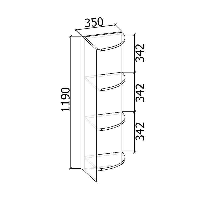 Угловая секция У-03 Угловая секция У-03