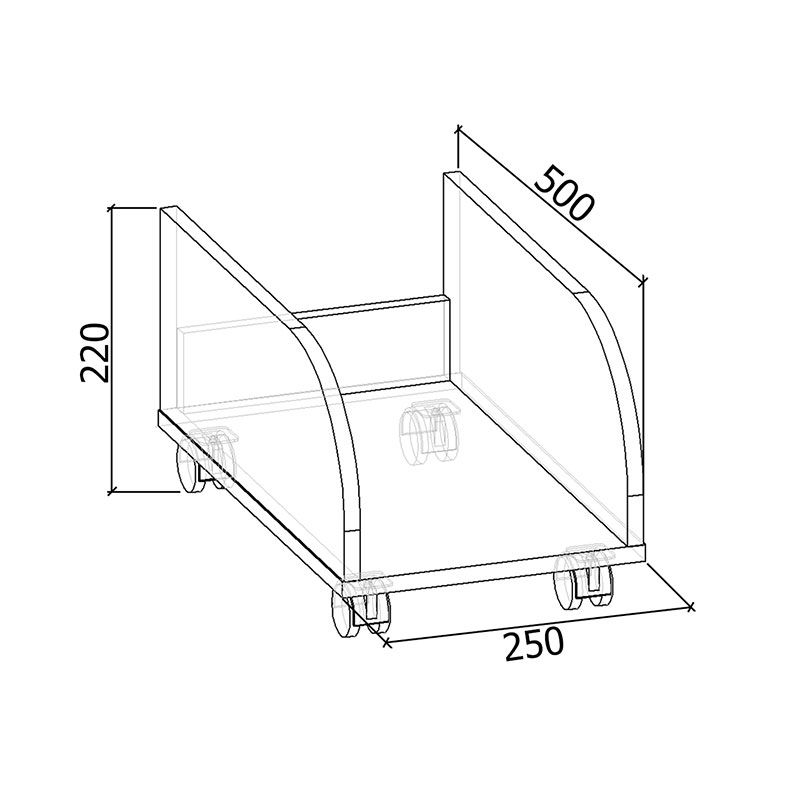 Подставка под системный блок Тм-001 Подставка под системный блок Тм-001