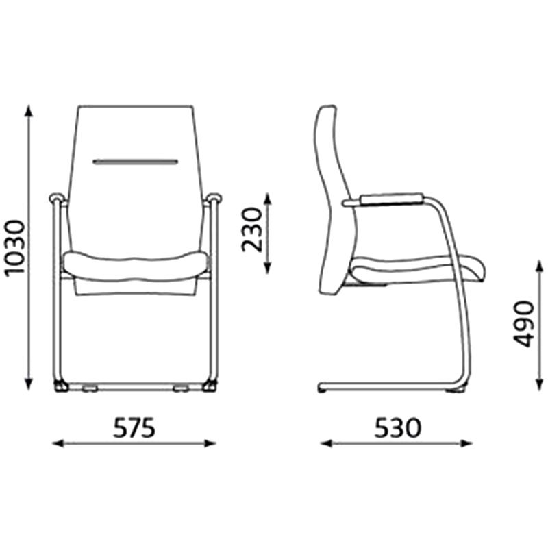 Офисное кресло ORLANDO CF Офисное кресло ORLANDO CF