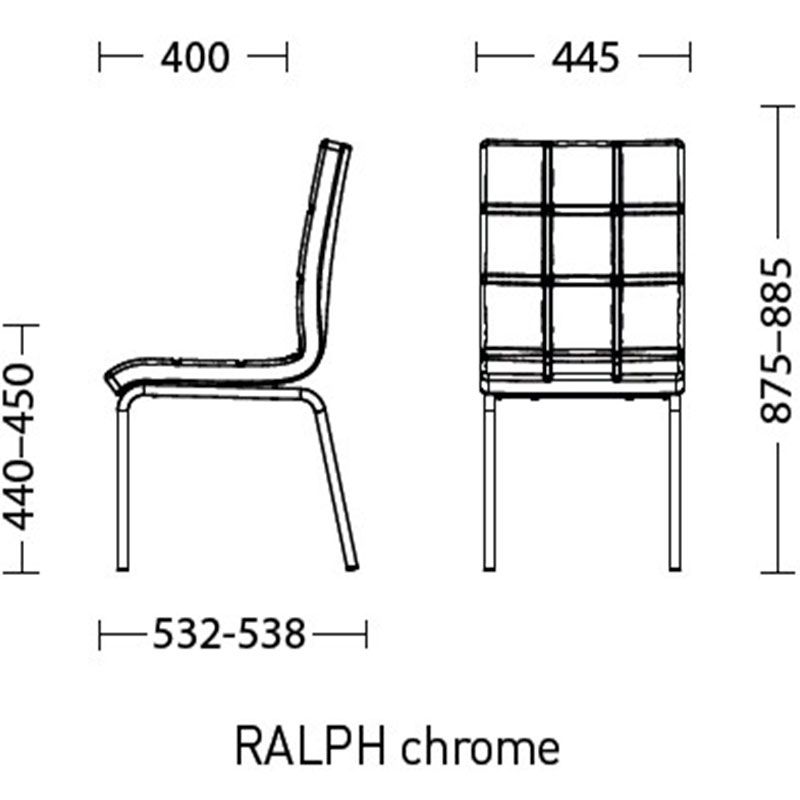 Барный стул RALPH 
