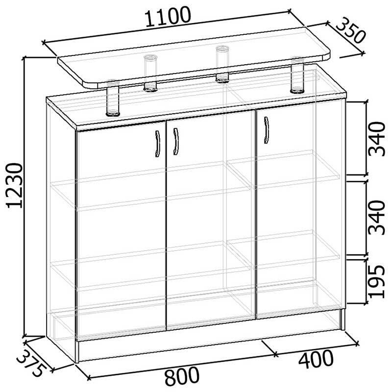 Комод КО-106 Комод КО-106