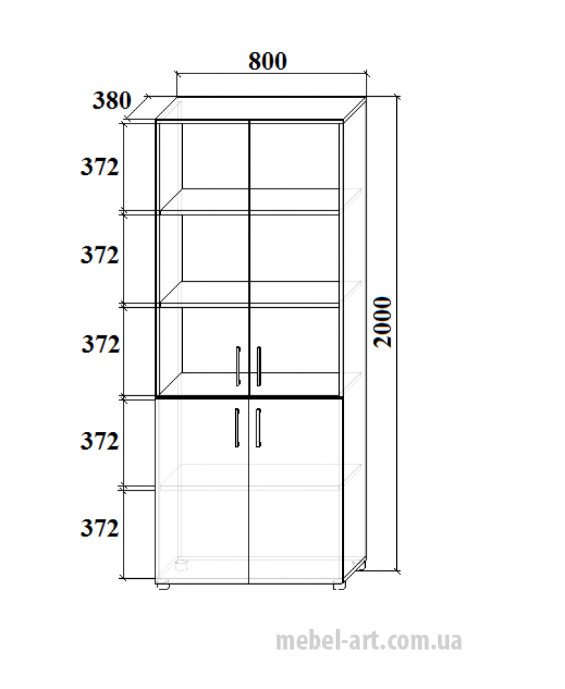 Шкаф Смарт СМ-705 Шкаф Смарт СМ-705