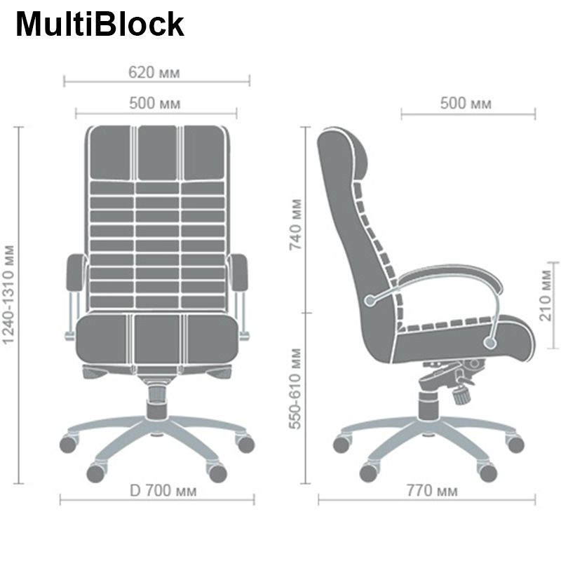 Кресло для руководителя Атлантис chrome Кресло для руководителя Атлантис chrome