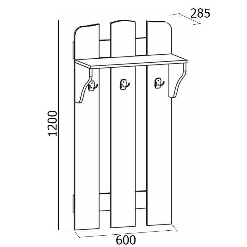 Вешалка ПВ-6 Вешалка ПВ-6