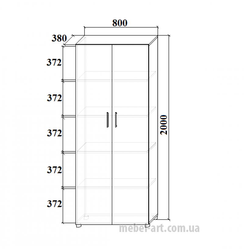 Шкаф Смарт СМ-704 Шкаф Смарт СМ-704