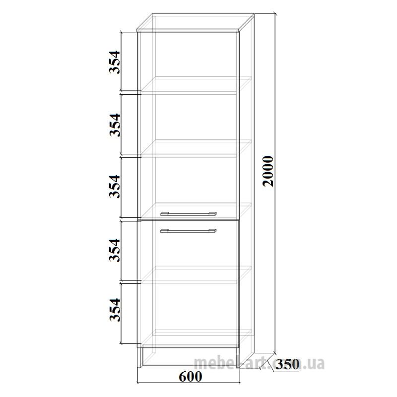 Шкаф Ш-3 (Дуб Тахо) Шкаф Ш-3 (Дуб Тахо)