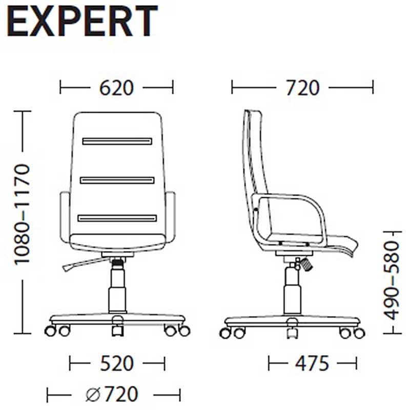 Кресло руководителя EXPERT (ECO-13,30)
