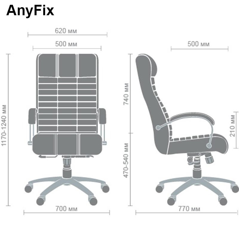 Кресло для руководителя Атлантис chrome Кресло для руководителя Атлантис chrome