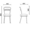 Обеденный стул ARGENTO Обеденный стул ARGENTO
