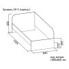 Односпальная кровать Кр-5 (800) Односпальная кровать Кр-5 (800)