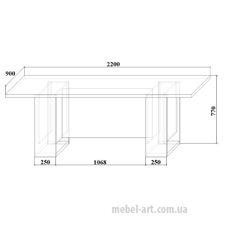 Конференц-стол С-4 (Мангровое Дерево)
