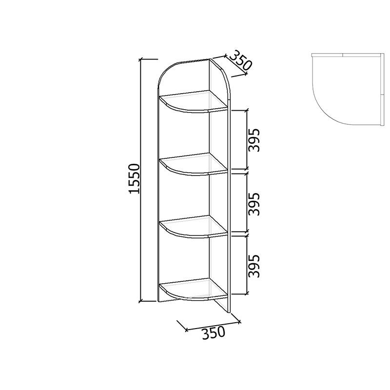 Угловая секция Ус-3