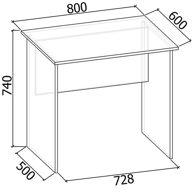 Офисный стол СТ-001