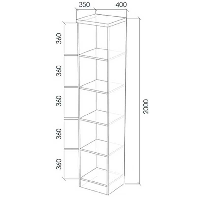 Пенал открытый Арт-005