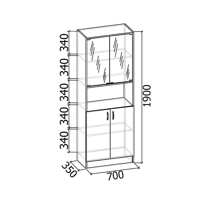 Шкаф для документов Шк-103