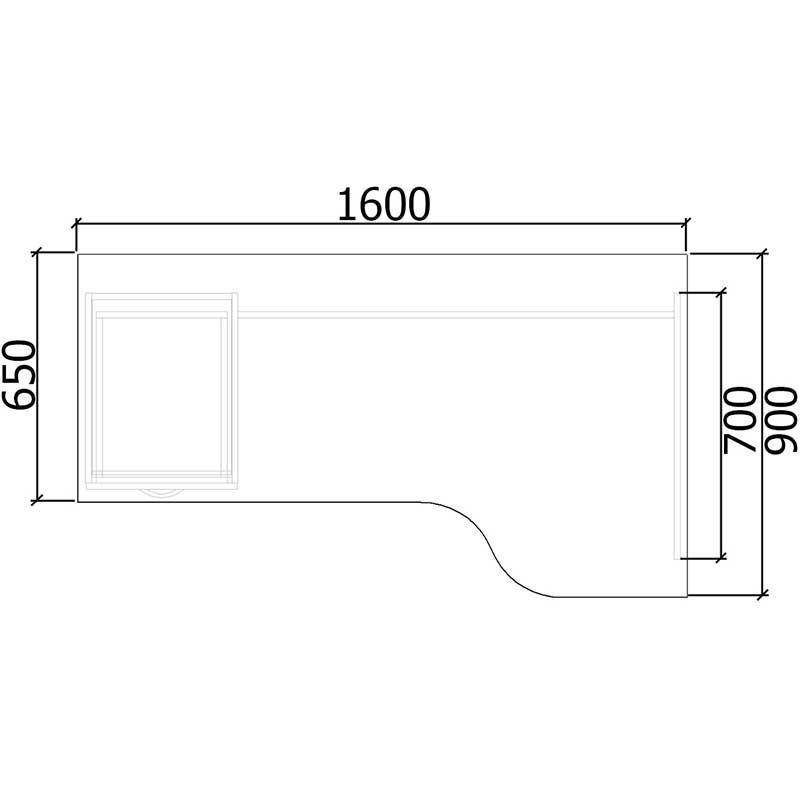 Офисный стол СТ-405