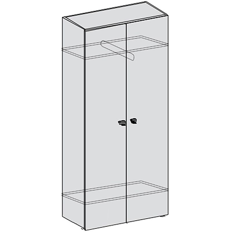 Шкаф для одежды Premier (Премьер) П901