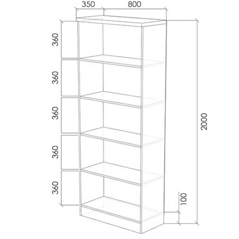 Шкаф для документов Арт-005 стеллаж