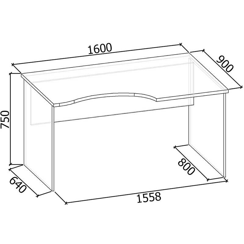 Офисный стол Арт-108