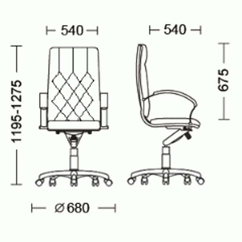 Кресло руководителя CUBA extra