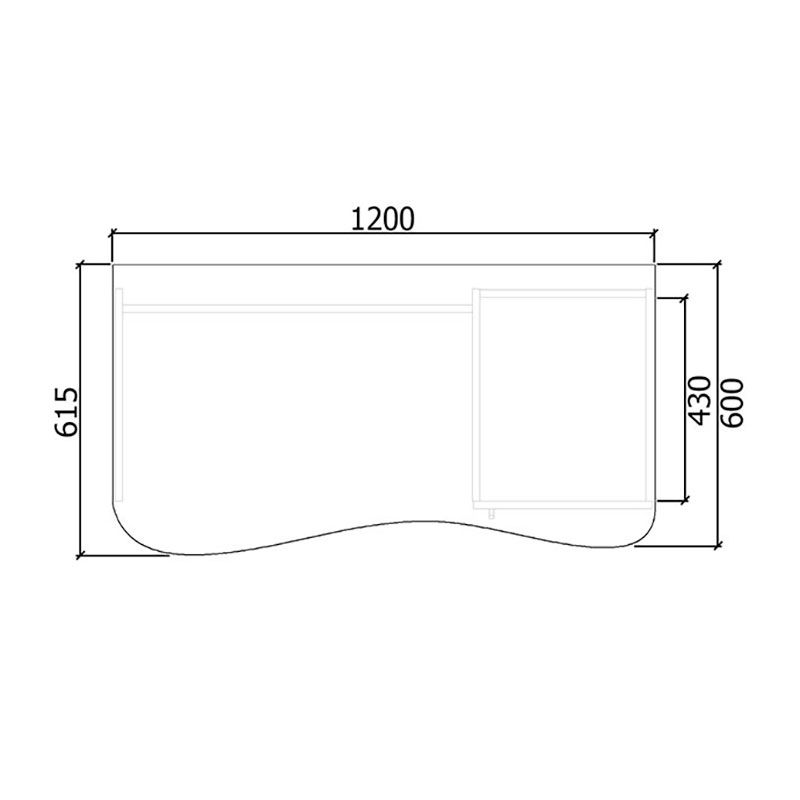 Офисный стол Nova-1