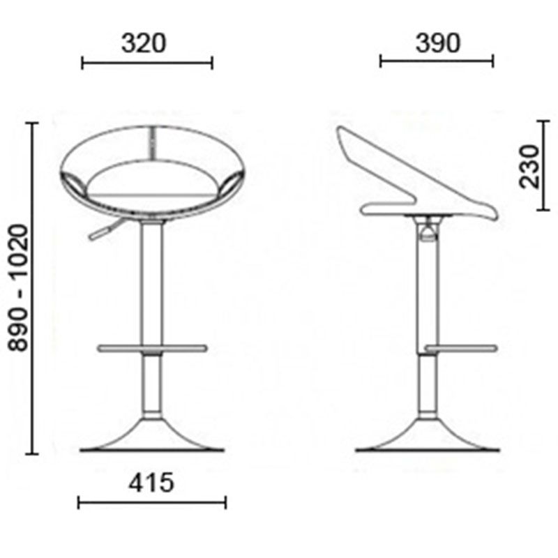 Барный стул ROSE
