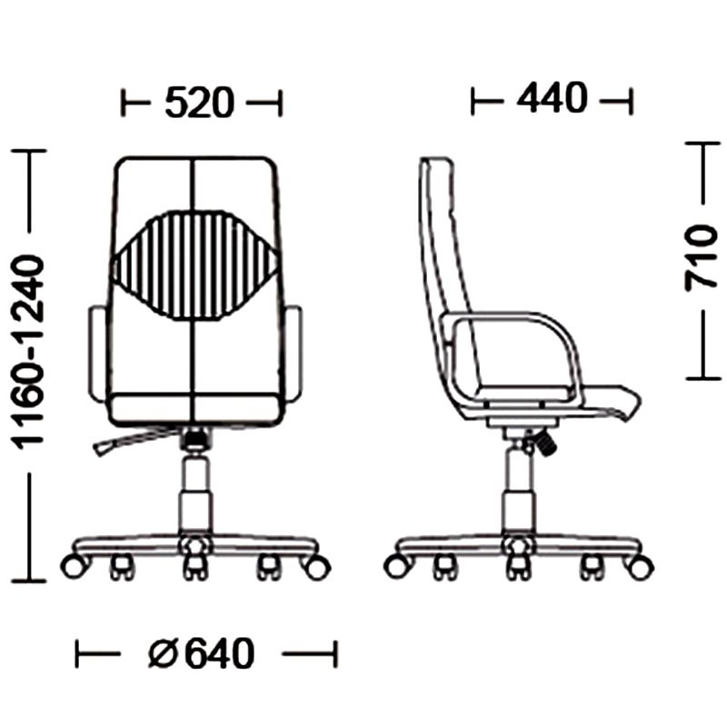 Кресло для руководителя Germes