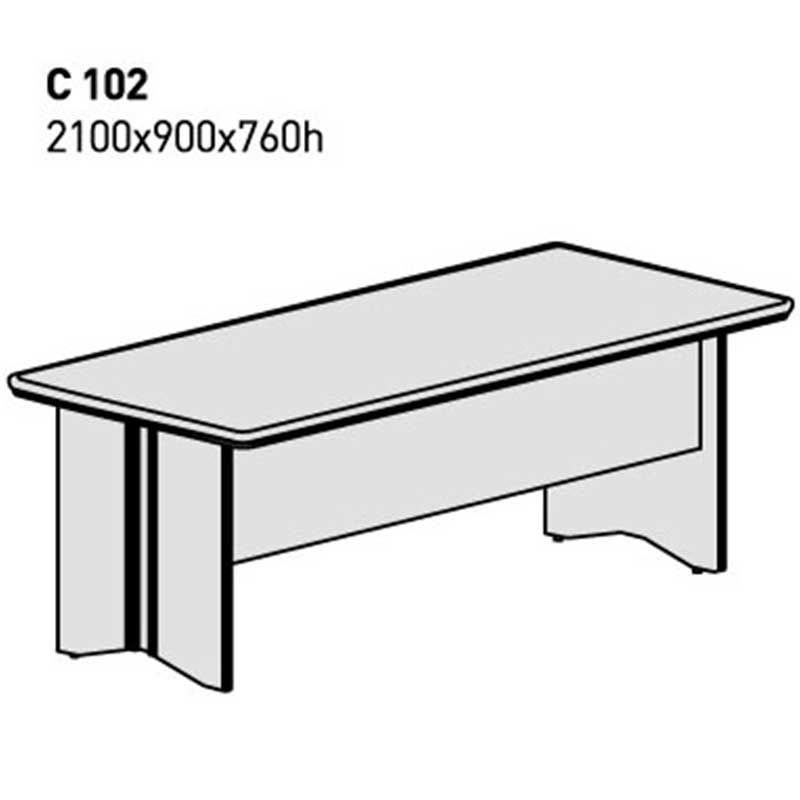 Стол руководителя С 102 SPLIT