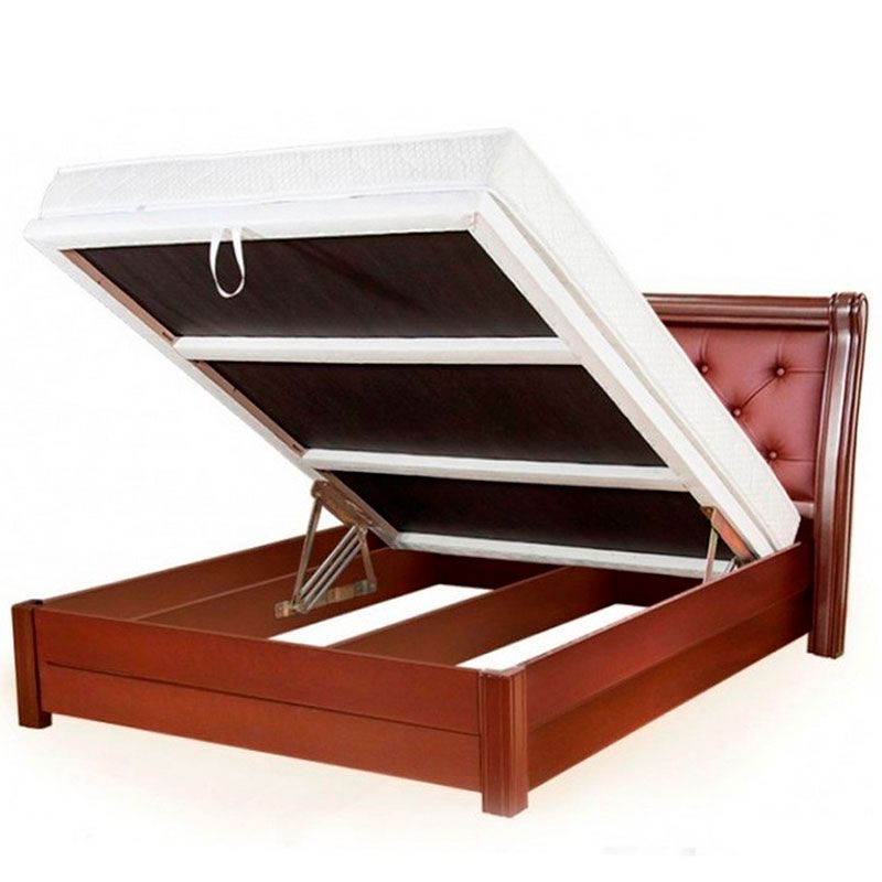 Деревянная кровать Милена (подъемный механизм)