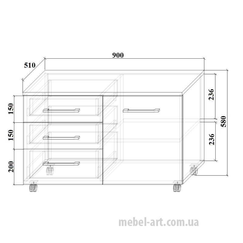 Тумба Т-2 (Мангровое Дерево)