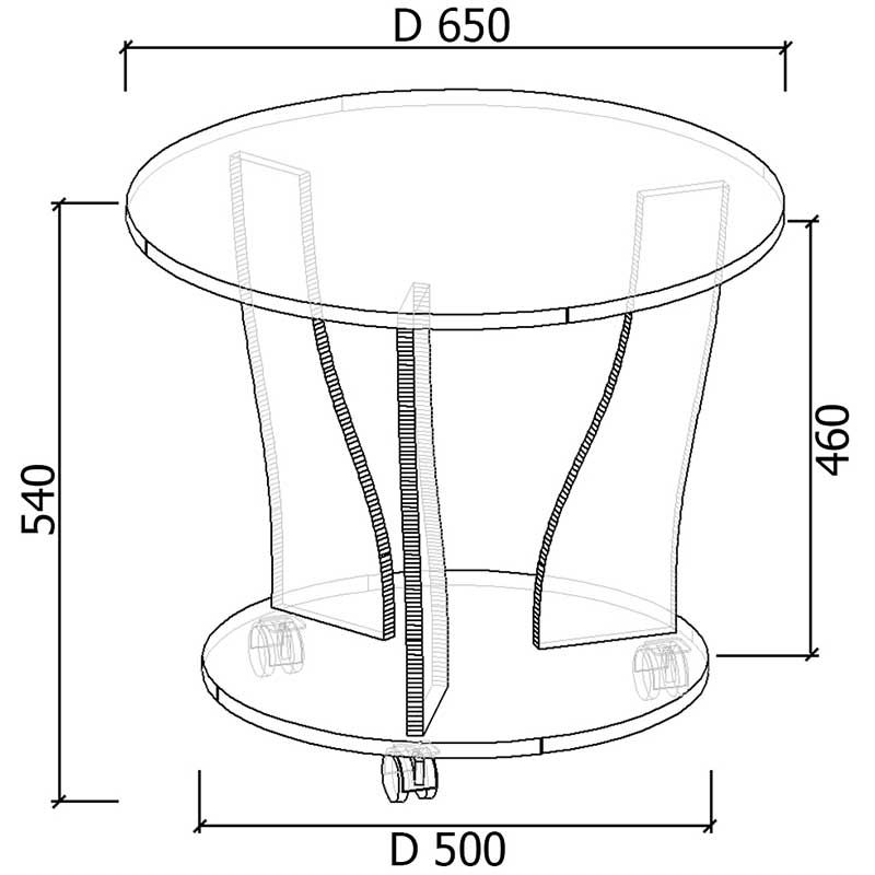 Журнальный стол СЖ-002