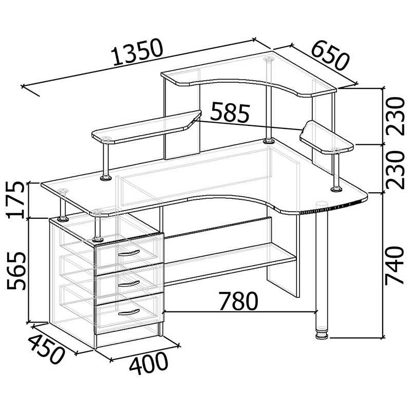 Компьютерный стол СК-215