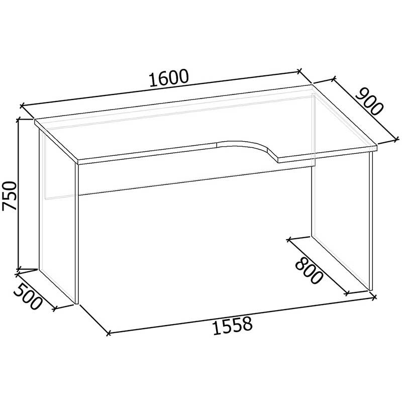 Офисный стол Арт-106