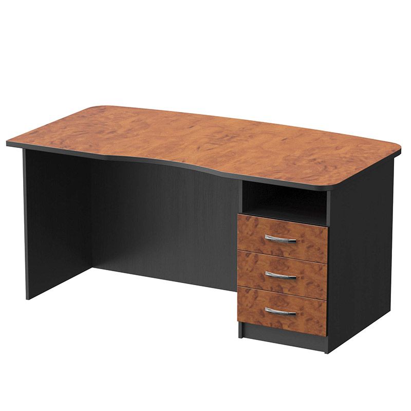 Стол руководителя Арт-004 (с тумбой)