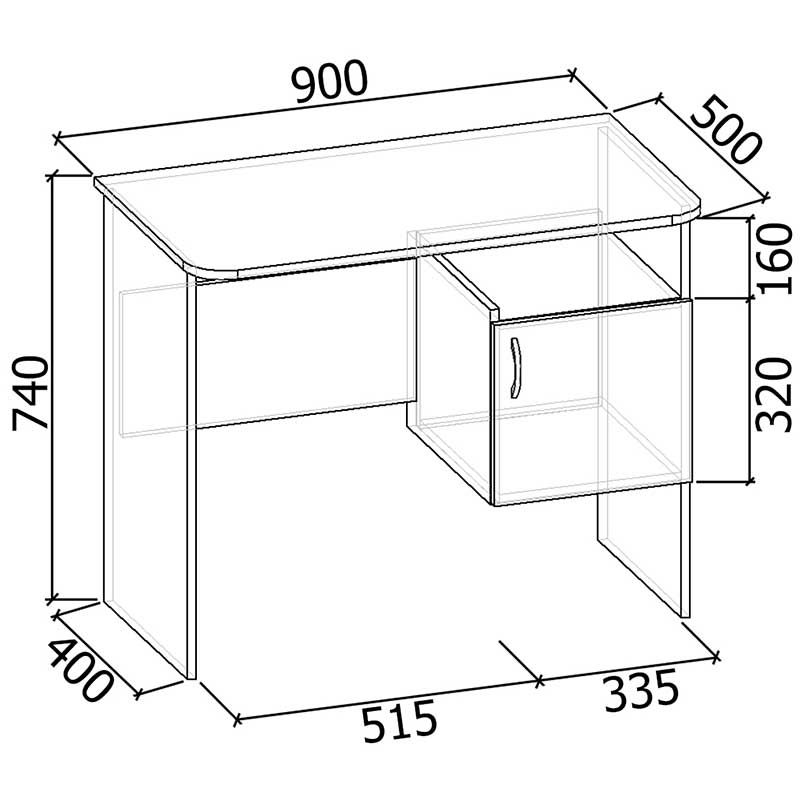 Письменный стол СК-402