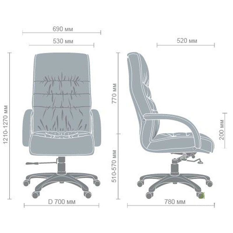 Кресло руководителя Орхидея НВ