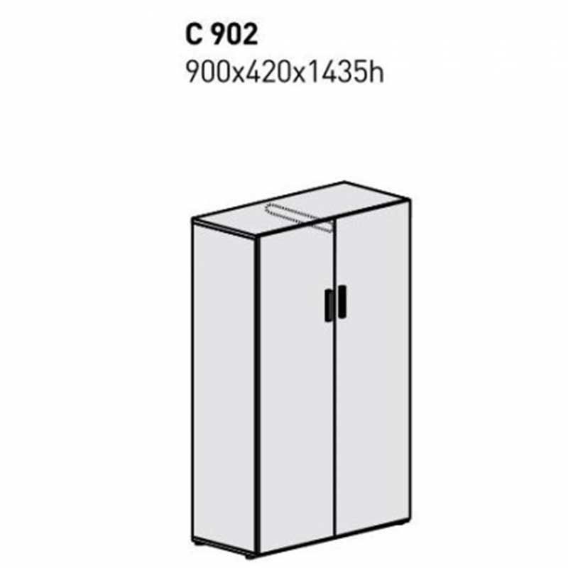 Шкаф для одежды С 902 SPLIT