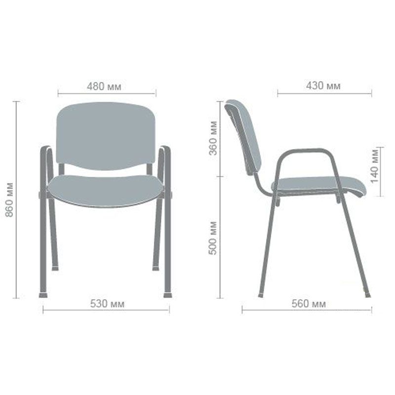 Стул Изо В черный