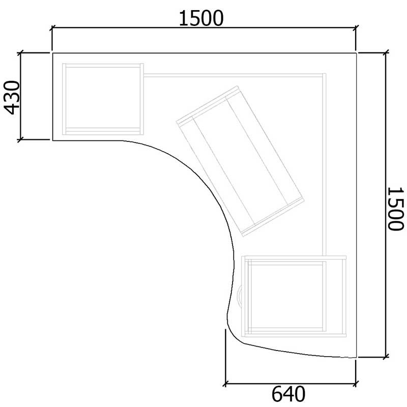 Компьютерный стол СУ-104