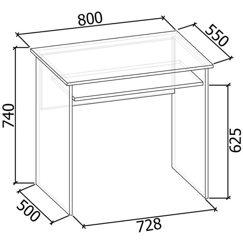 Компьютерный стол СК-001