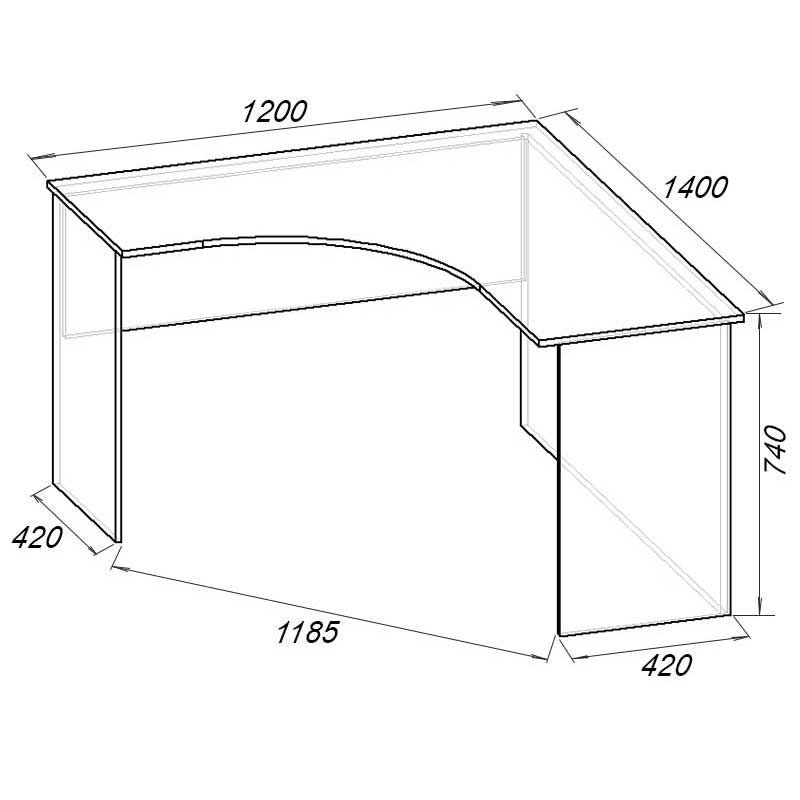 Офисный стол Су-501