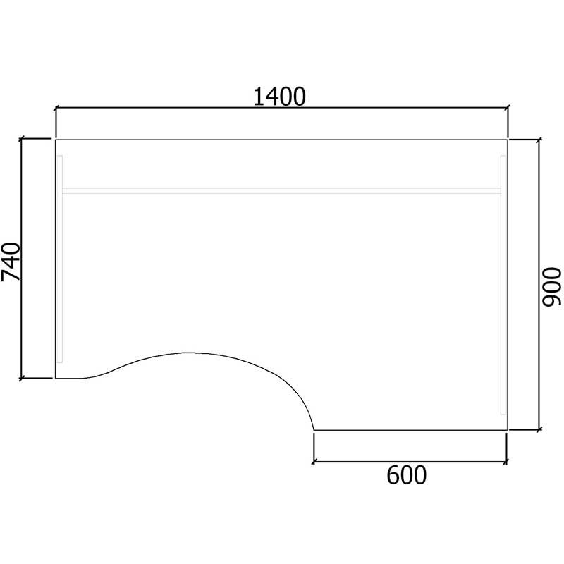 Офисный стол Арт-107
