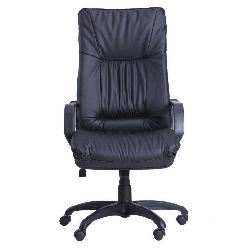 Кресло руководителя Палермо пластик (кожа флекс: голд, мокко)