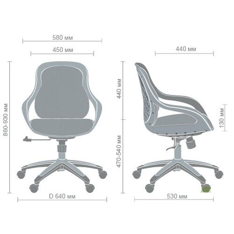 Кресло для офиса Колибри