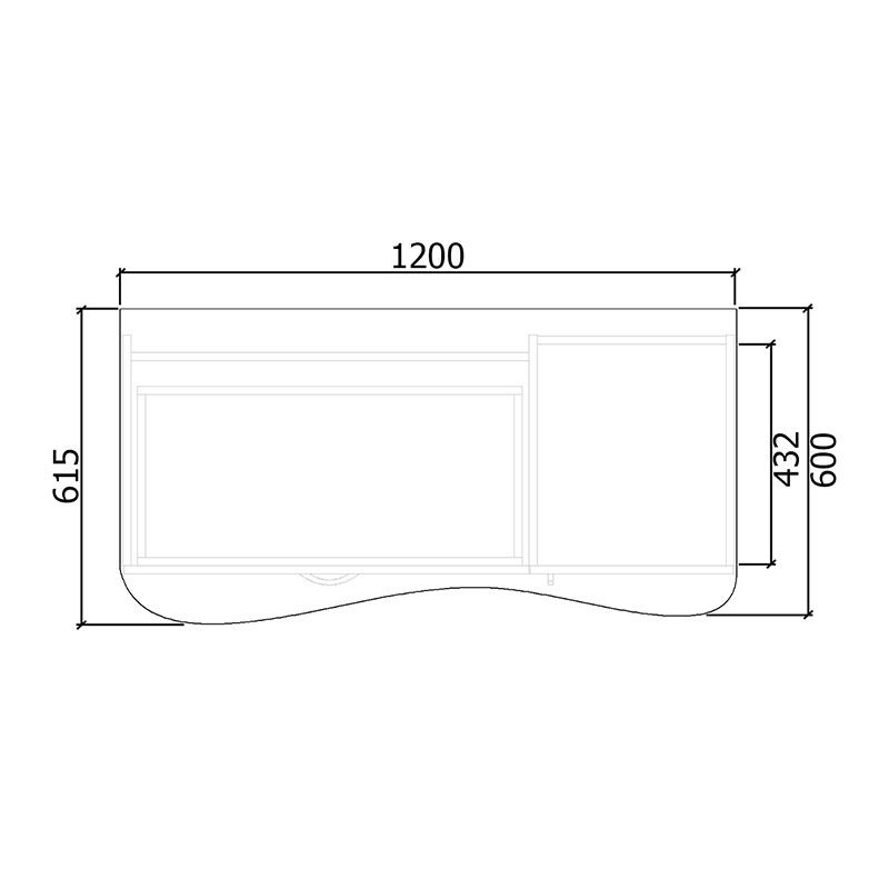 Офисный стол Nova-2
