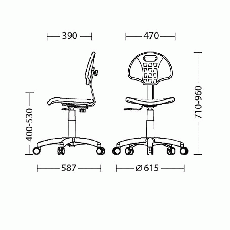 Кресло компьютерное Laborant